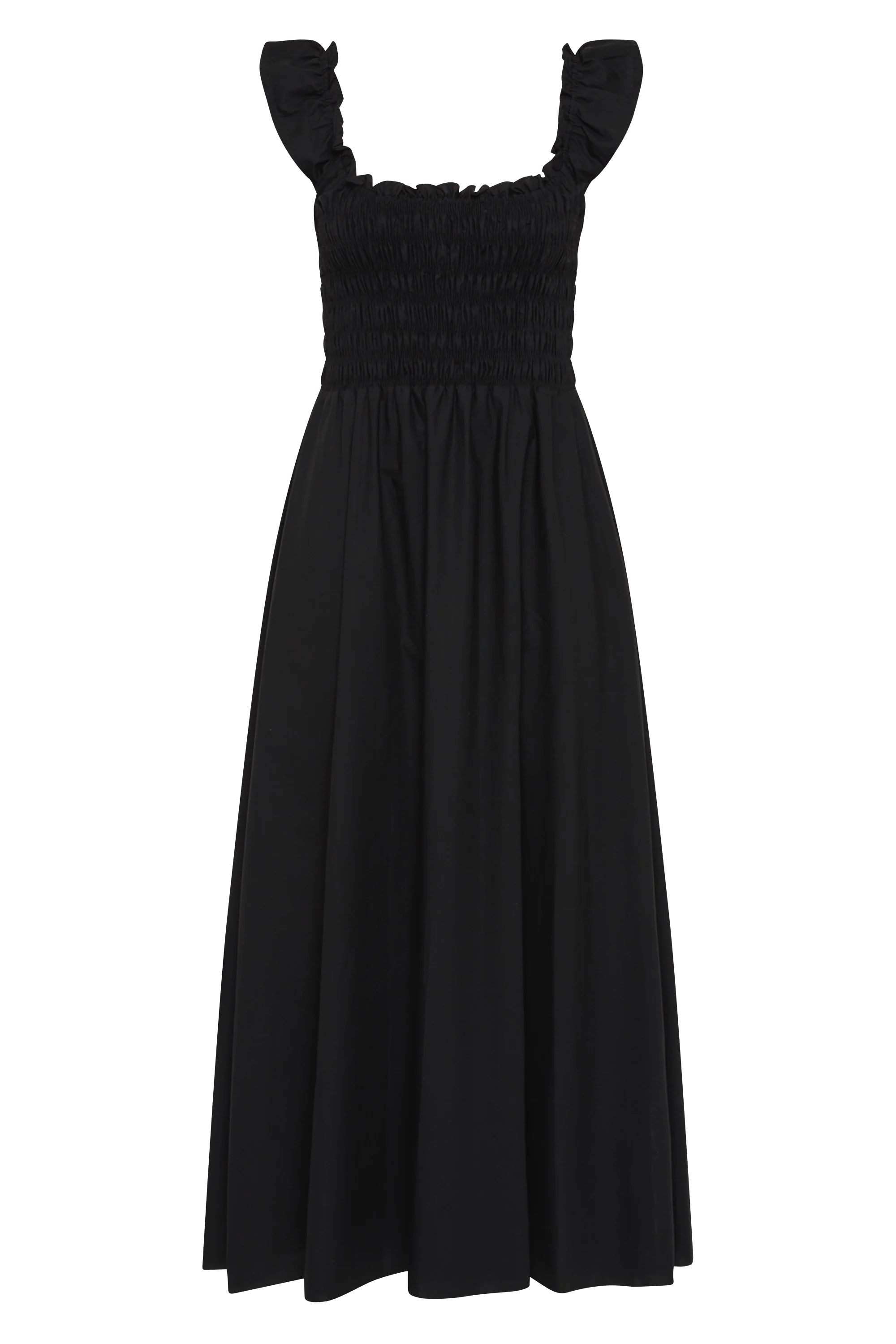 Eudora Midi Dress Black - Final Sale