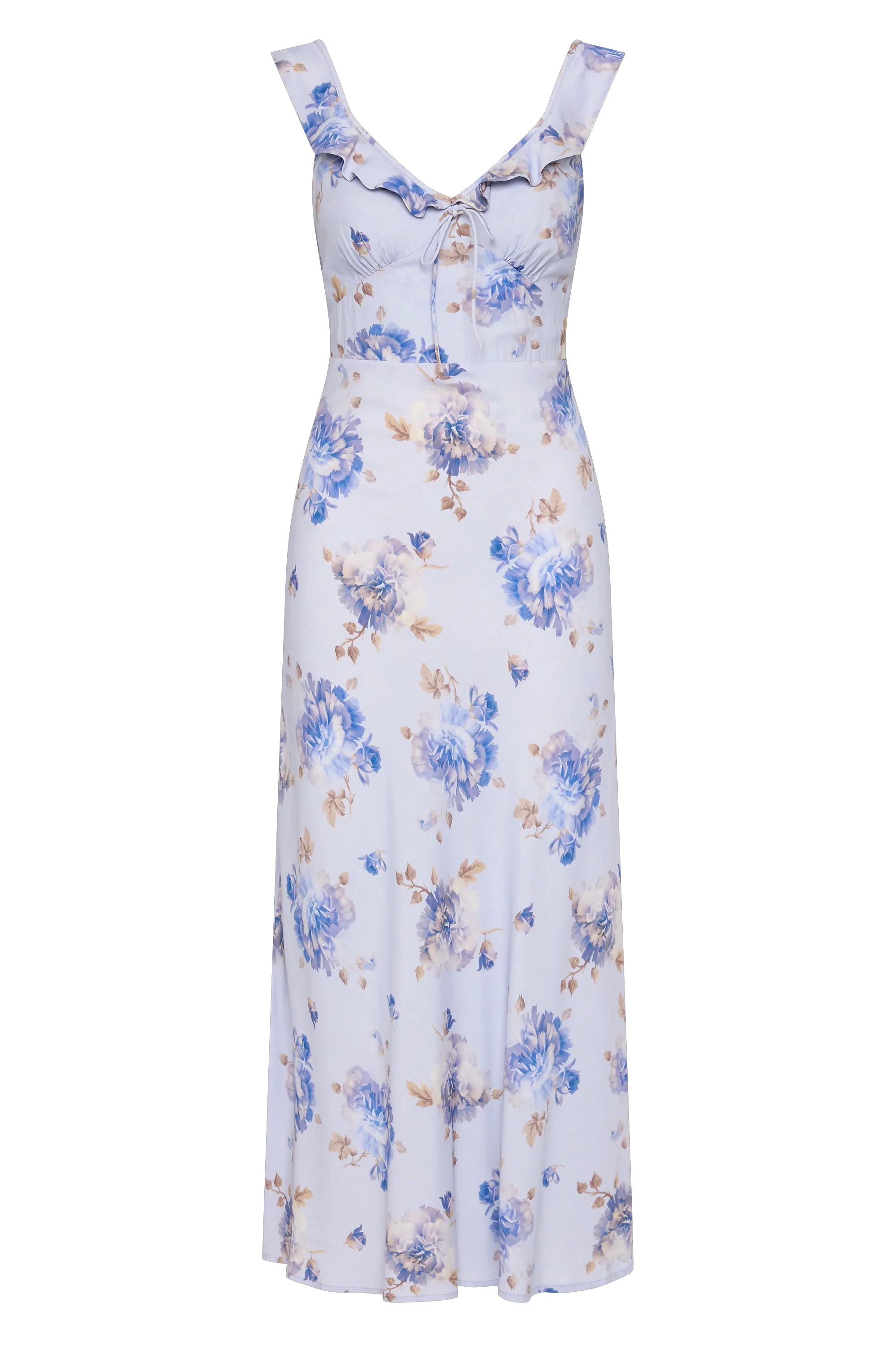 Yvonne Midi Dress Leona Floral Lilac - Final Sale