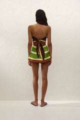 Miel Short Valencia Stripe