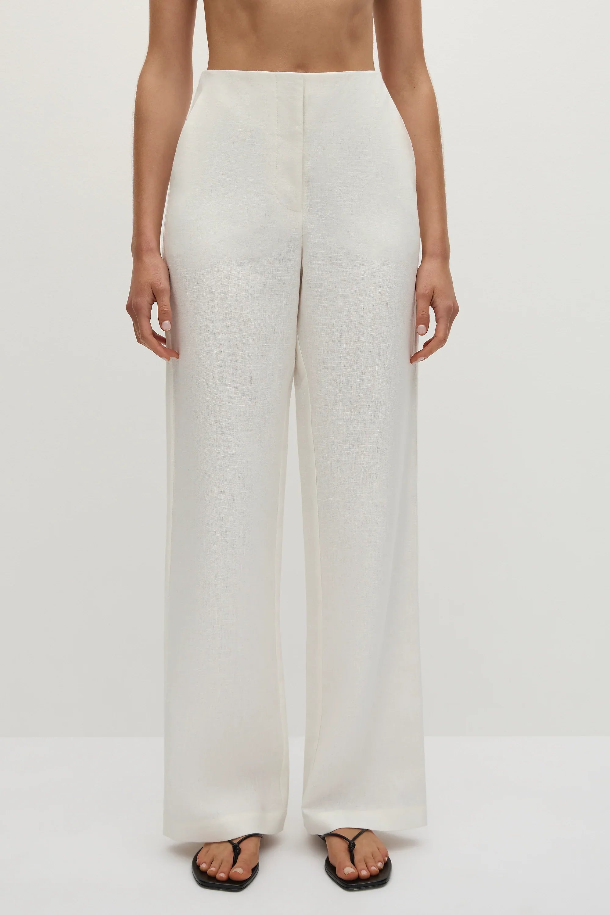Sanne Pant White - Final Sale