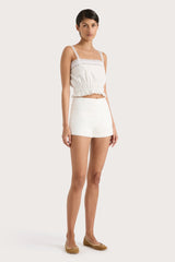Camille Top White - Final Sale