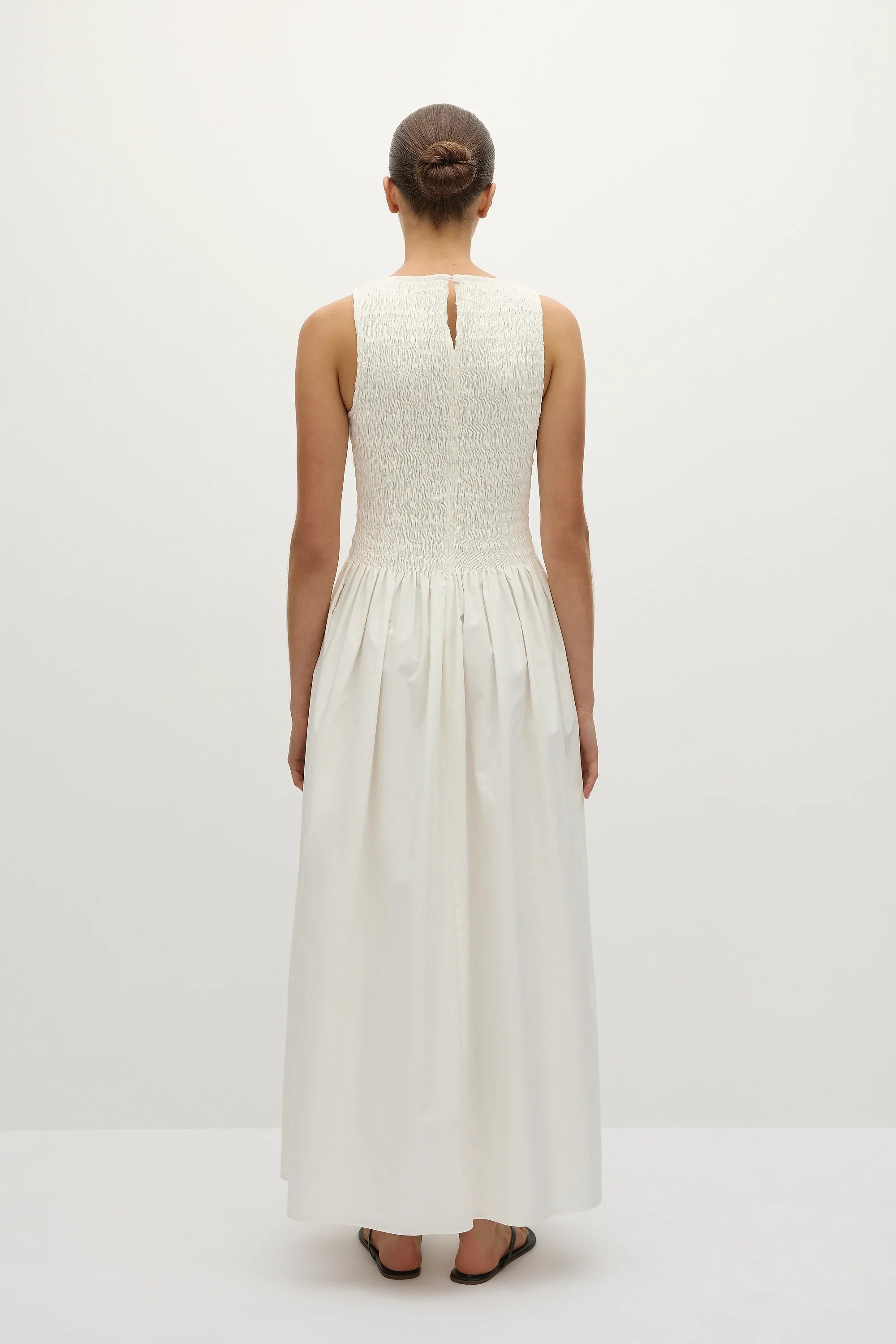 Alena Maxi Dress White - Final Sale