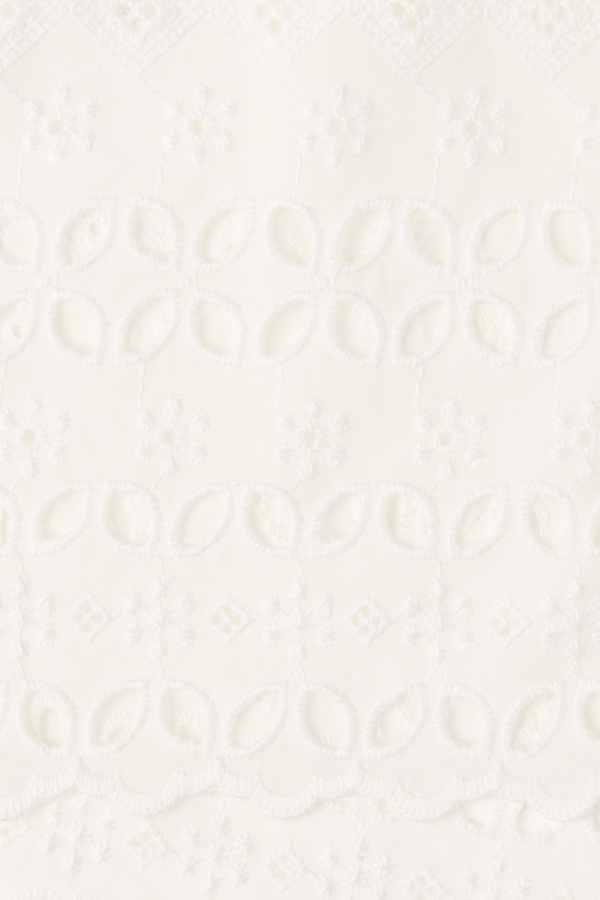 Mitla Top Rosa Broderie White - Final Sale