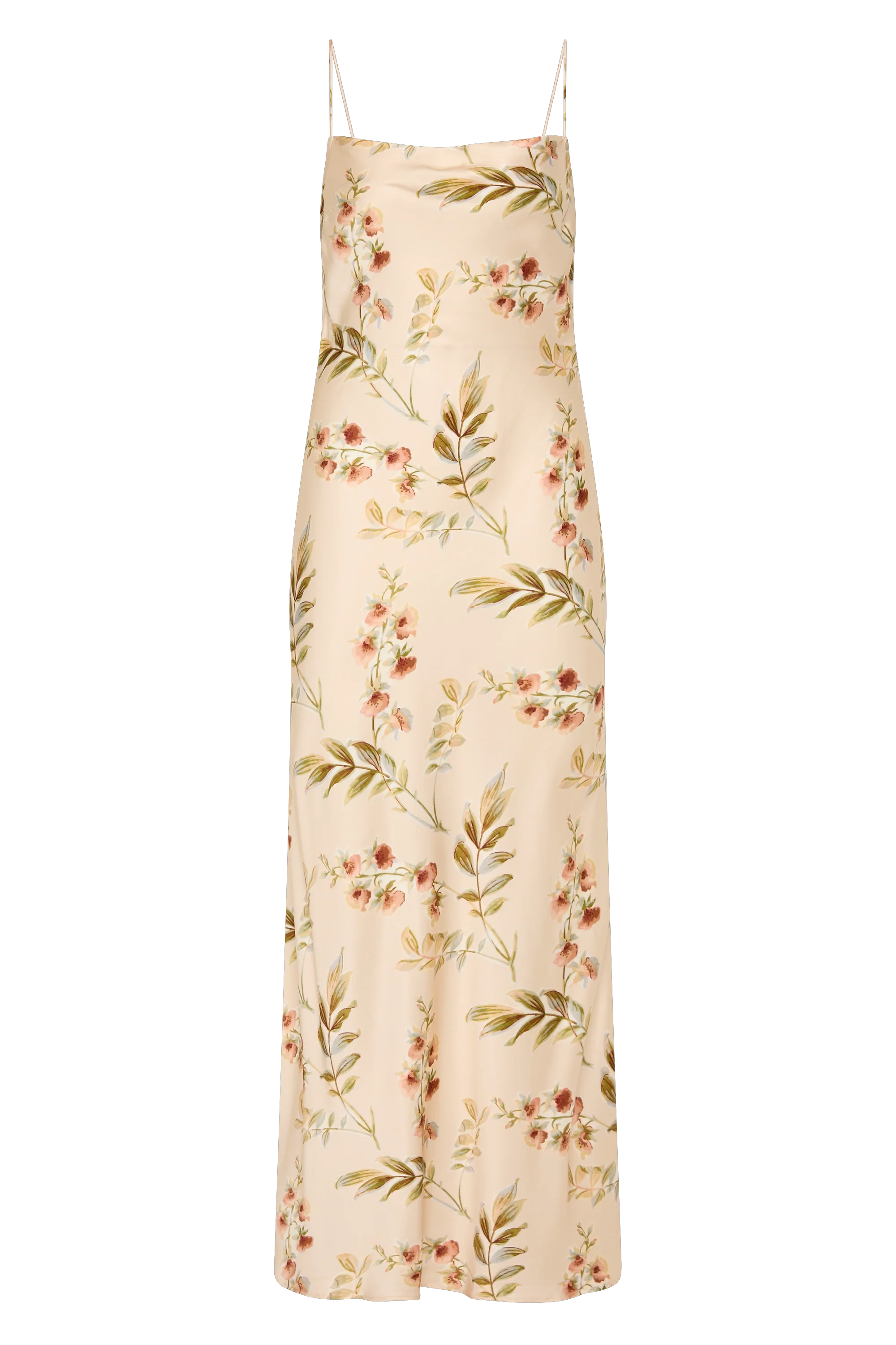 Yolaine Midi Dress Jardin Floral Blush - Final Sale