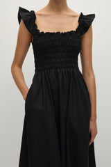 Eudora Midi Dress Black - Final Sale