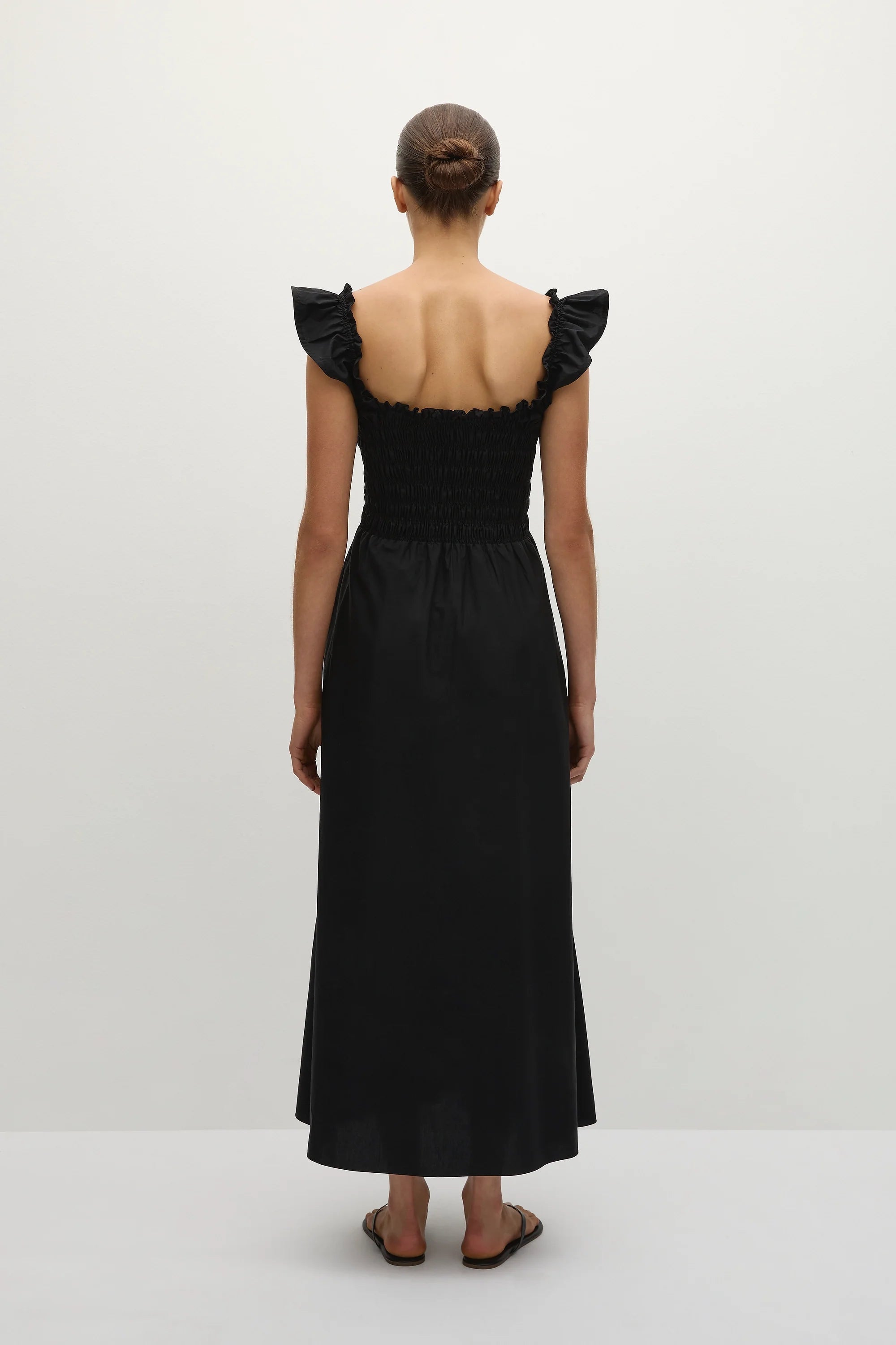 Eudora Midi Dress Black - Final Sale