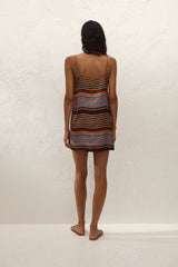 Estrella Mini Dress Elena Stripe