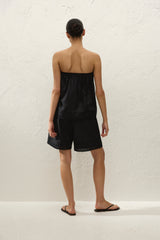 Filomena Short Fiore Lace Black - Final Sale
