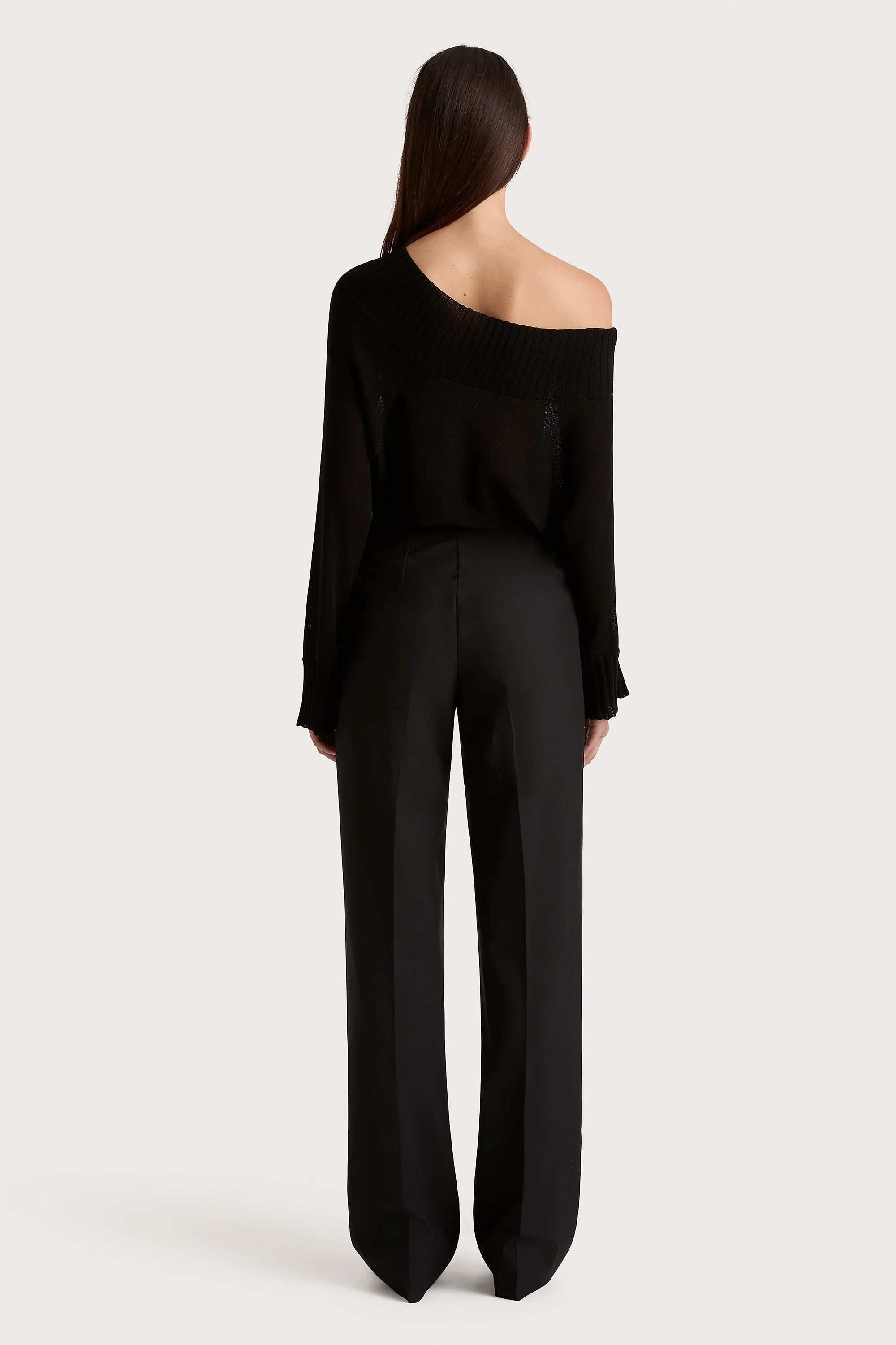 Cecilie Knit Top Black - Final Sale