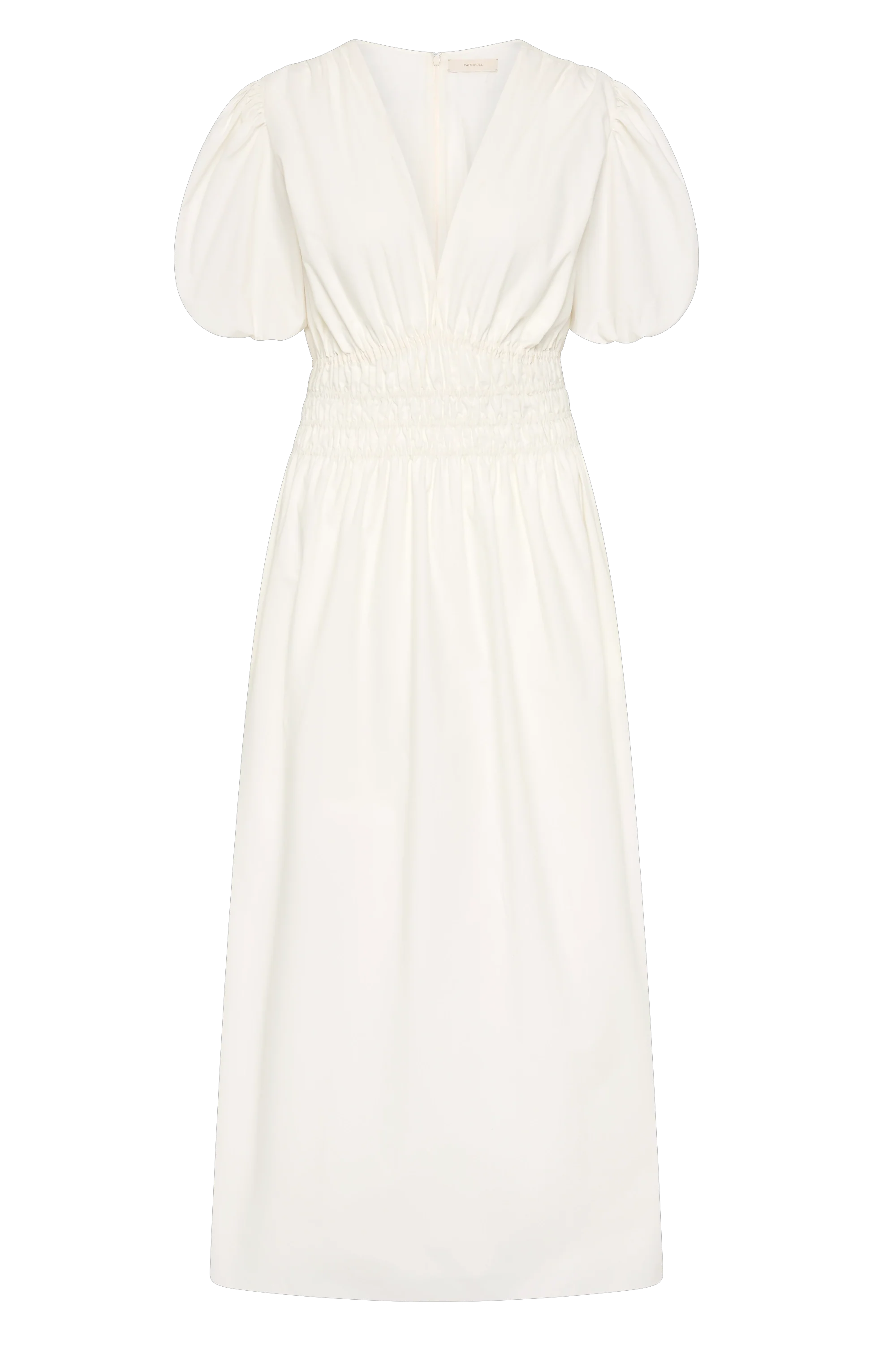 Grace Midi Dress White