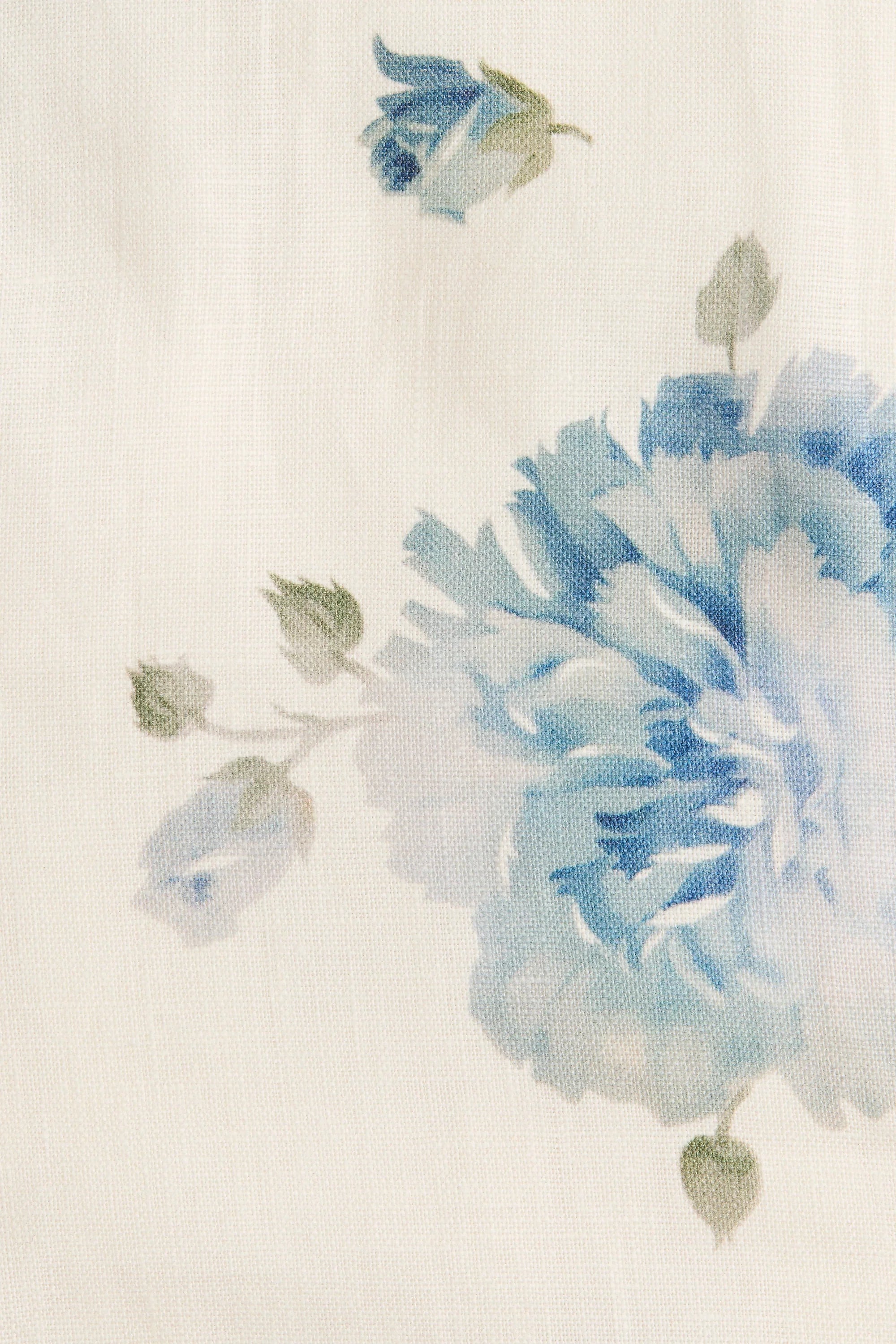Sanne Mini Dress Cecile Floral Pale Blue