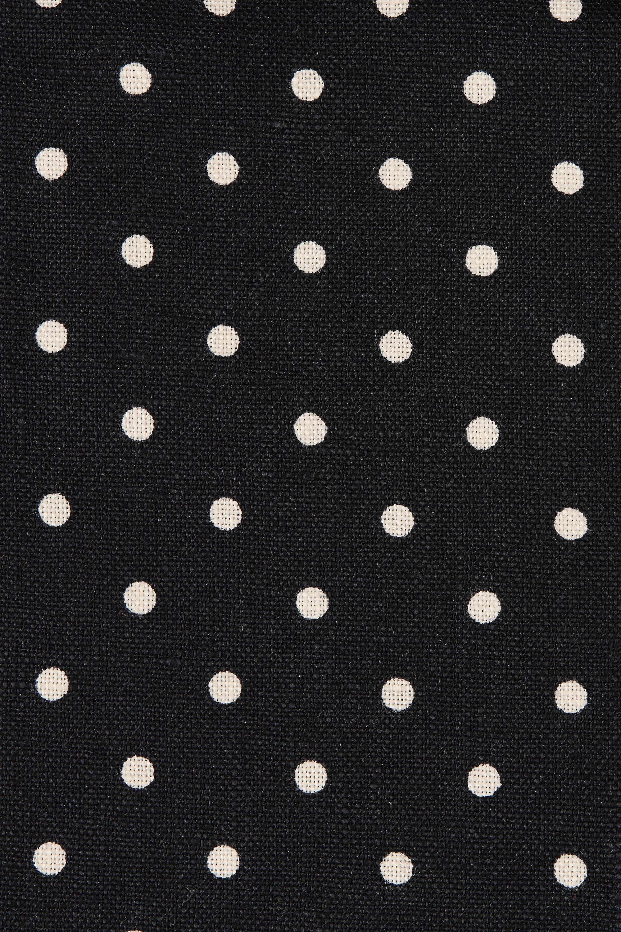 Petro Top Lola Polka Dot Black Cream