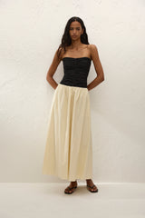 Sant Roc Maxi Dress Black Milk
