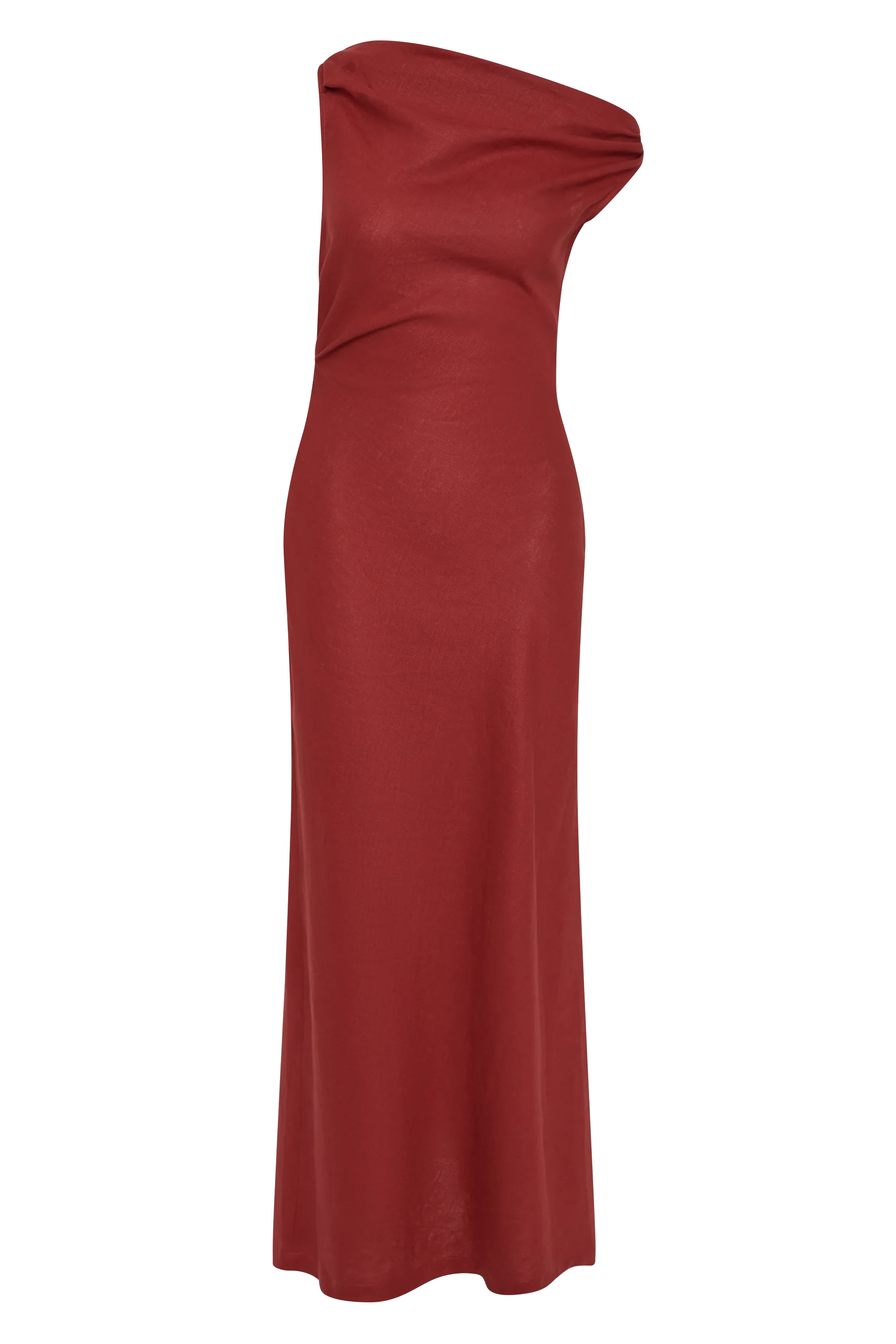 Suis Midi Dress Deep Red - Final Sale