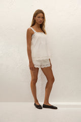 Cristina Top Mila Lace Ivory