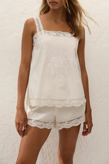 Cristina Top Mila Lace Ivory