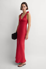 Solana Maxi Dress Red