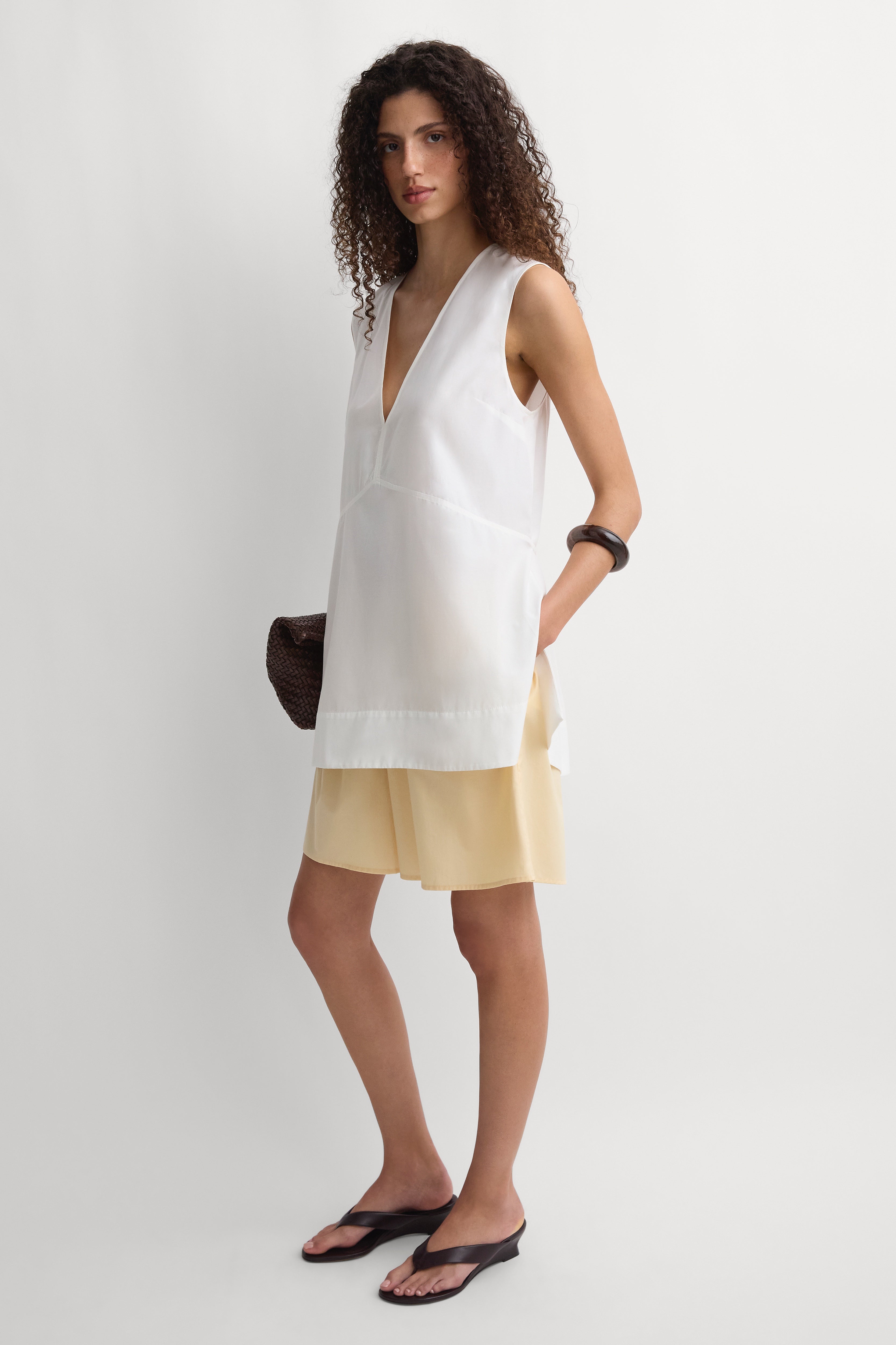 The Tunic Top White