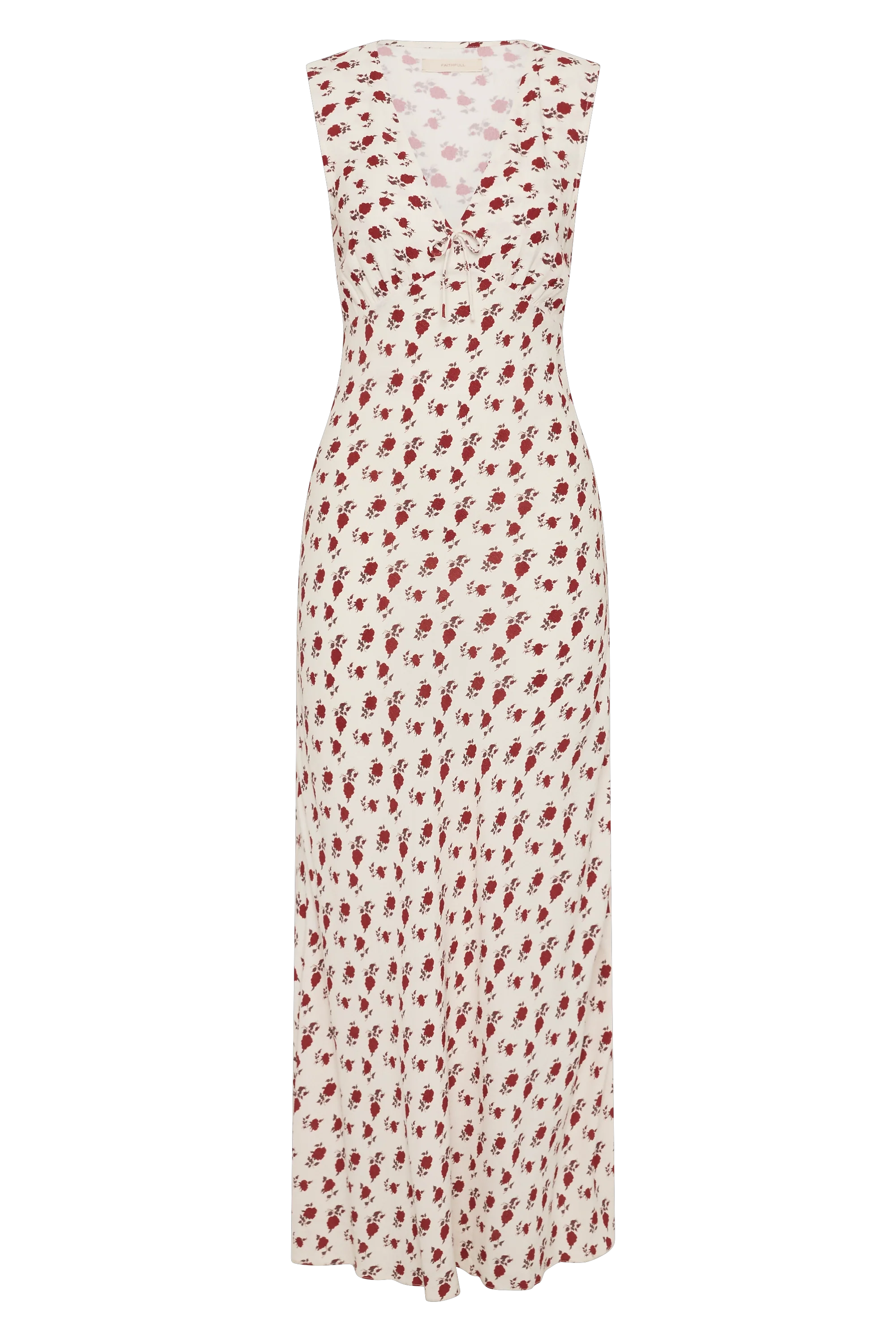 Josephine Maxi Dress Hazy Rose Deep Red - Final Sale
