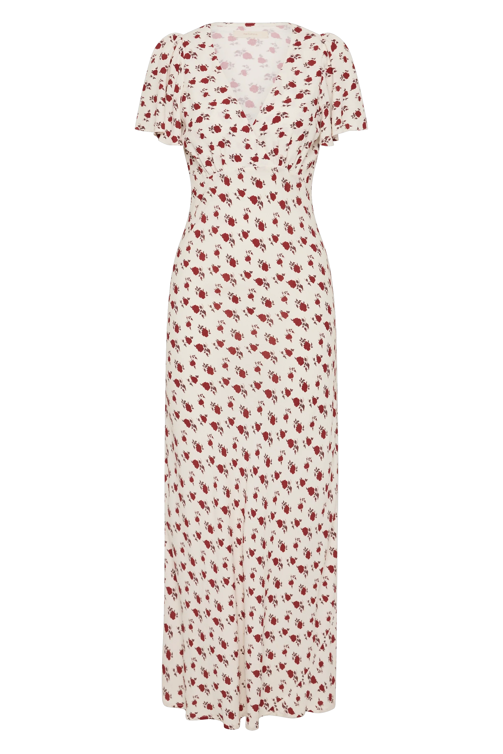 Boda Midi Dress Hazy Rose Deep Red - Final Sale