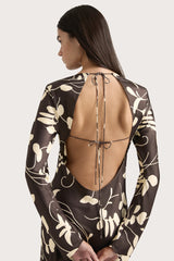 Faroe Maxi Dress Eden Print - Final Sale