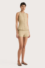 Eveline Vest Caramel - Final Sale