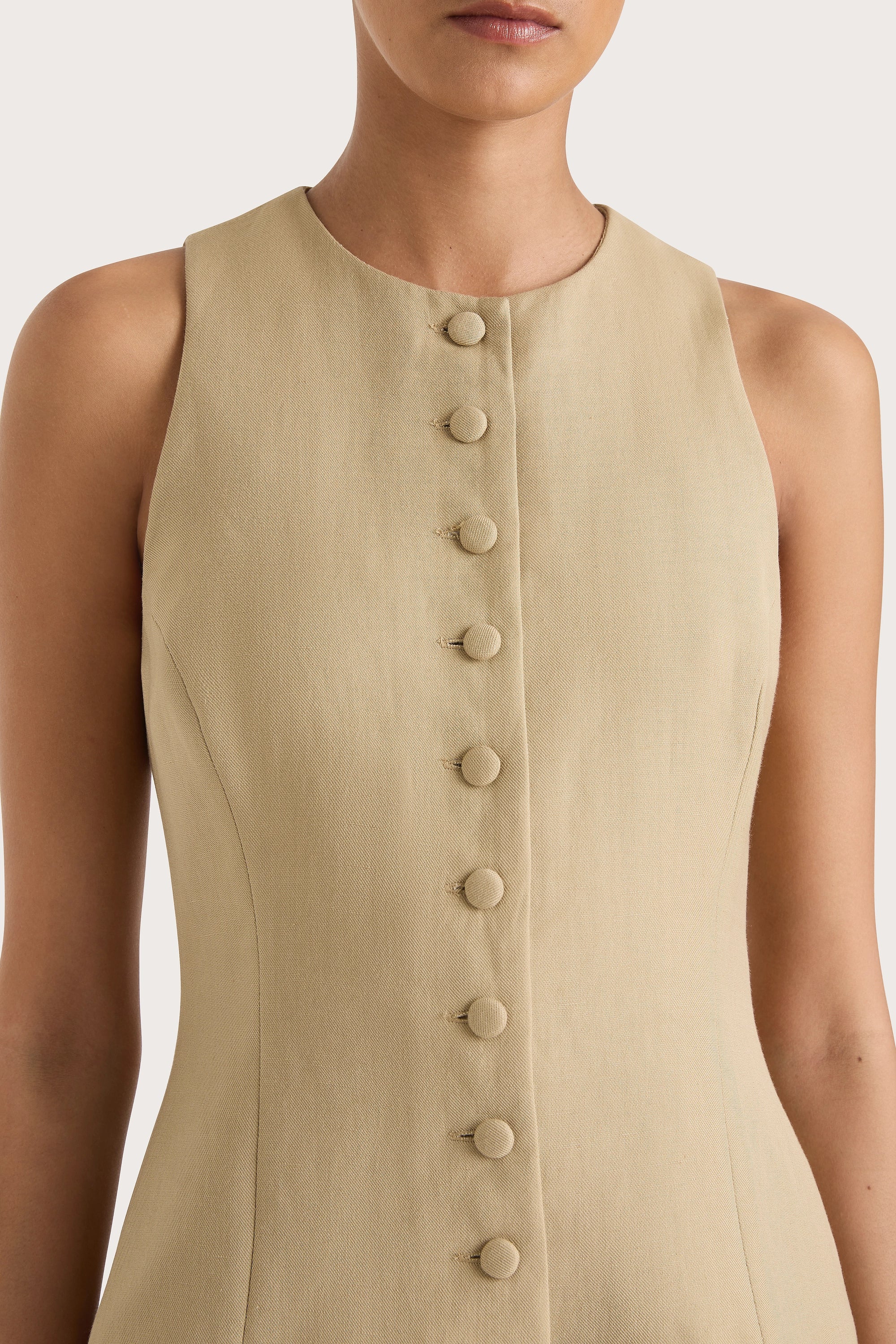 Eveline Vest Caramel - Final Sale