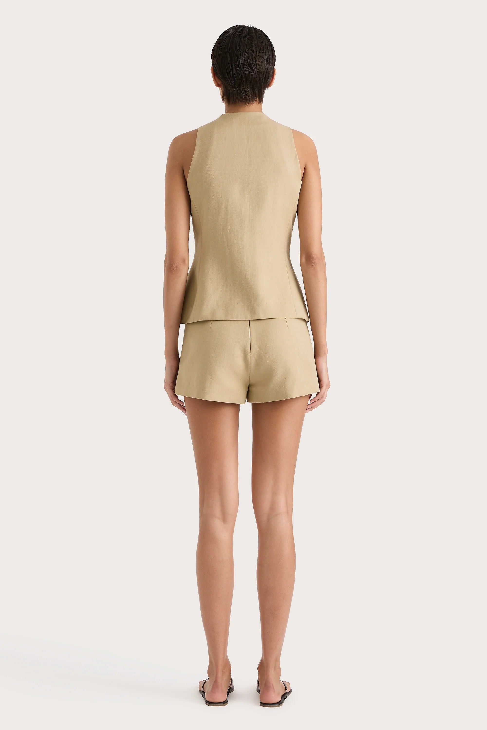 Eveline Vest Caramel - Final Sale