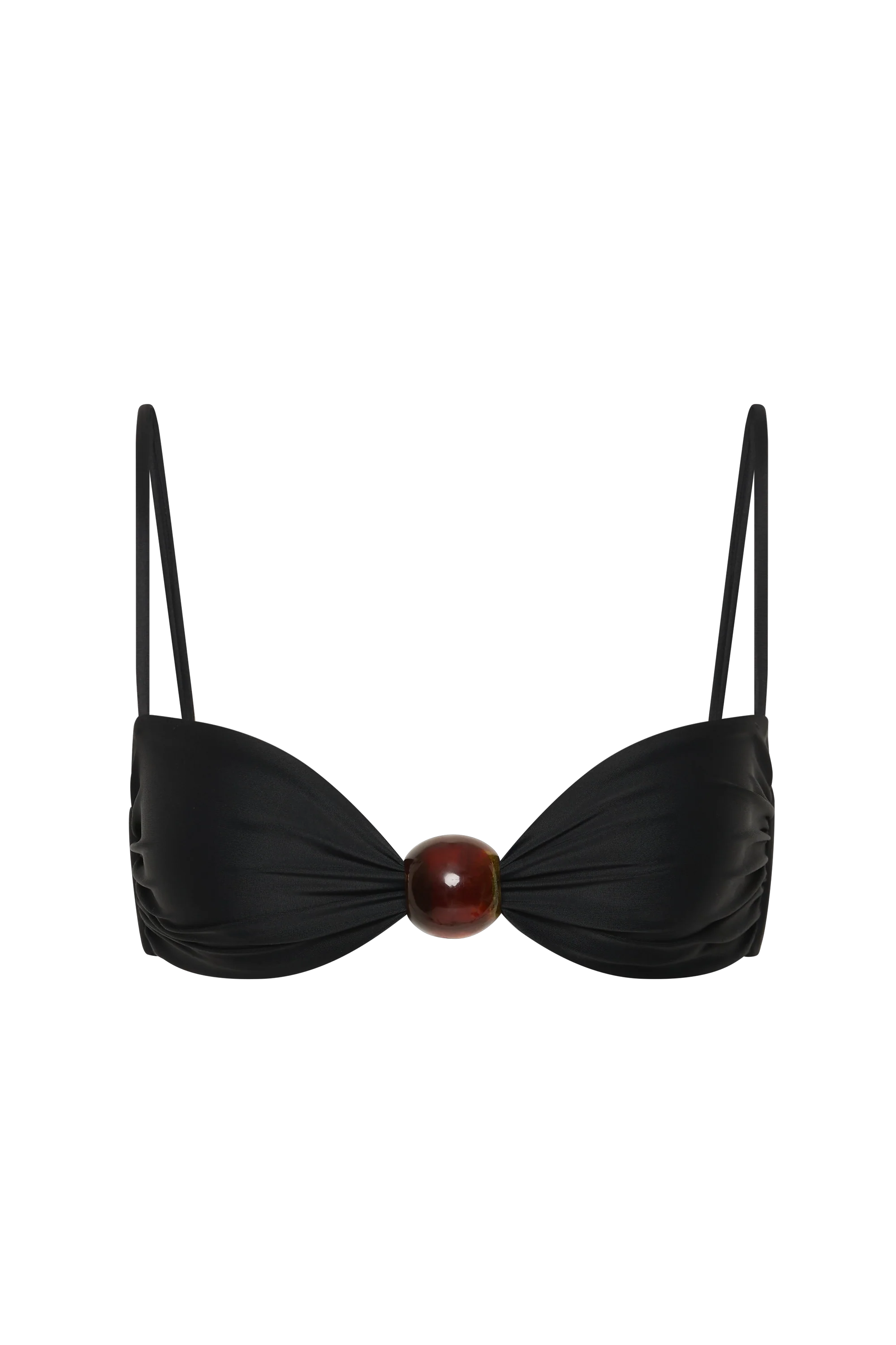 Isabella Bikini Top Black - Final Sale