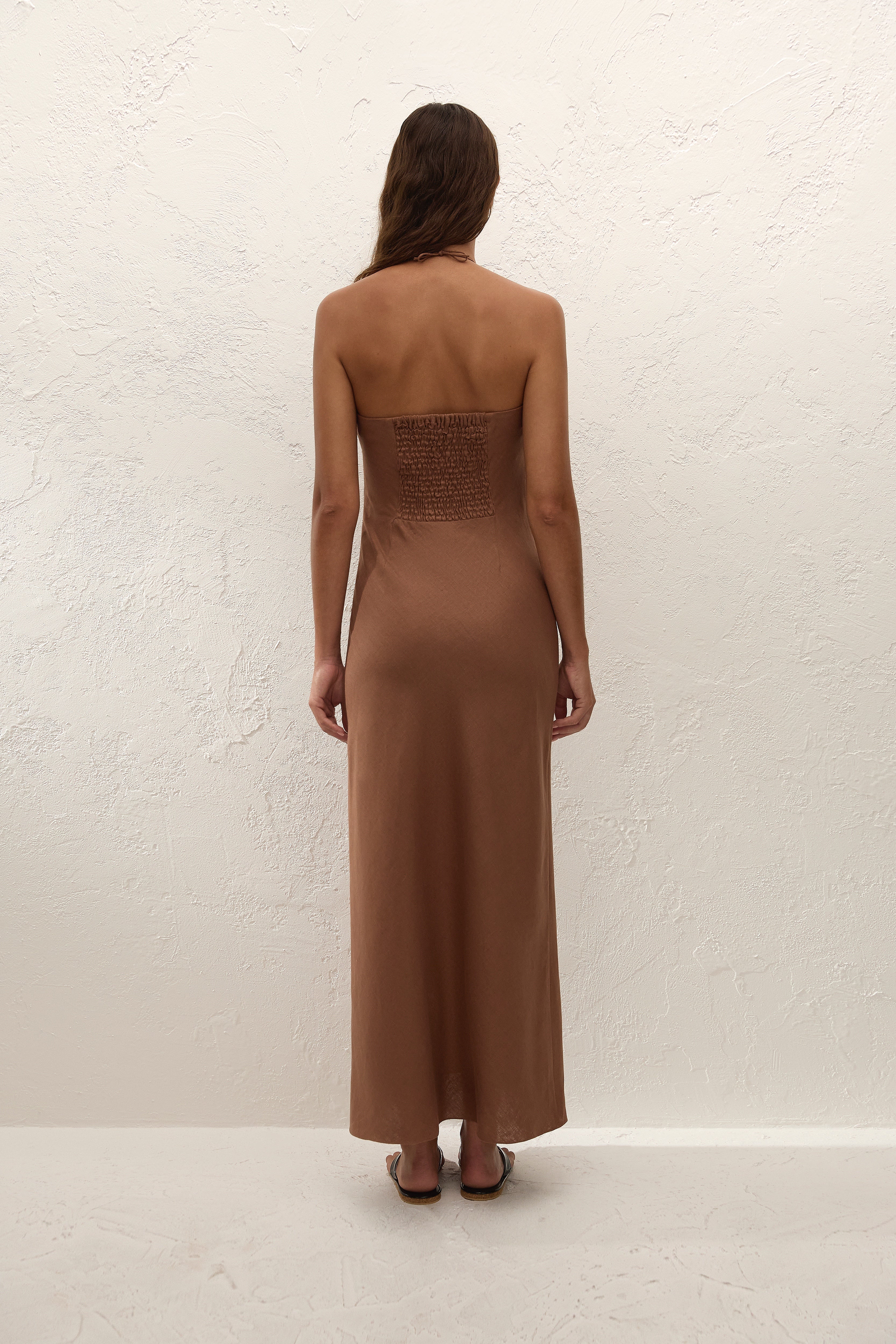 Natalia Midi Dress Cacao