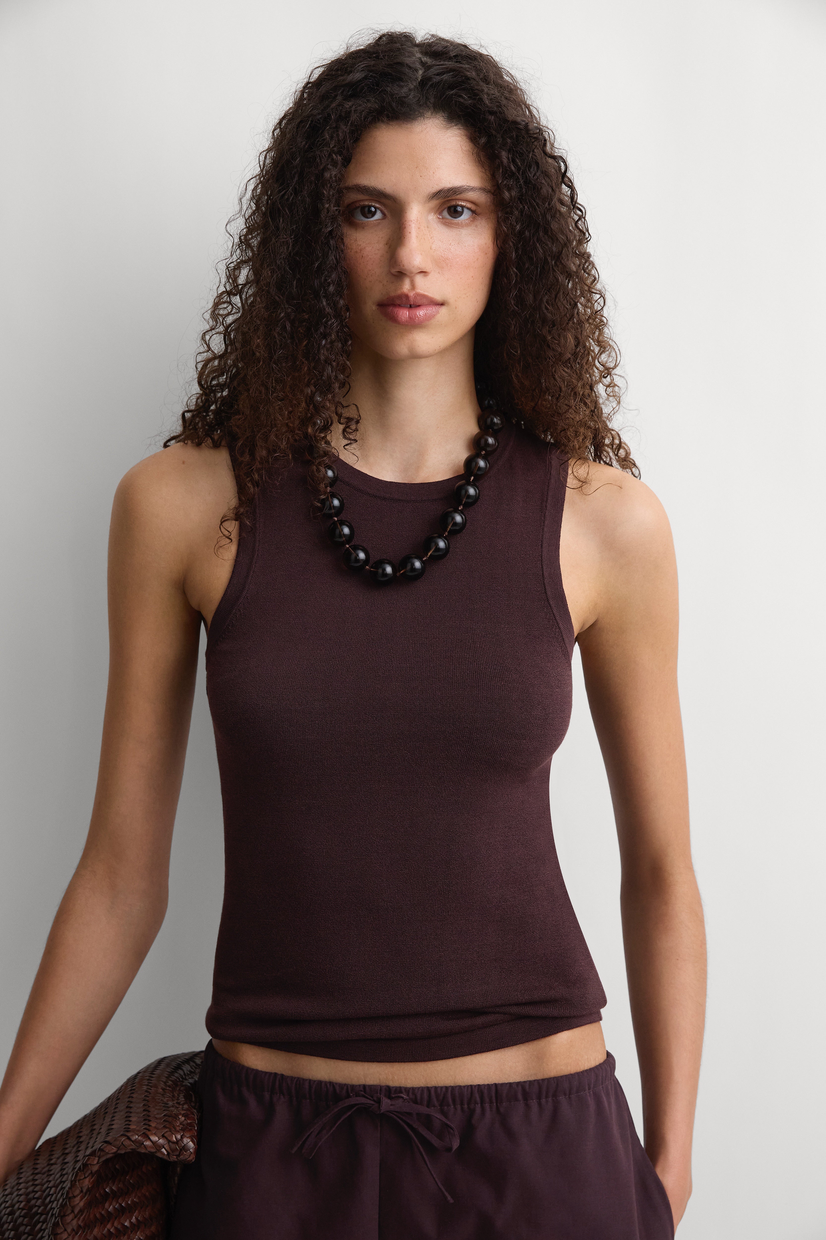 The Knit Tank Prune