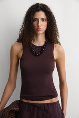 The Knit Tank Prune