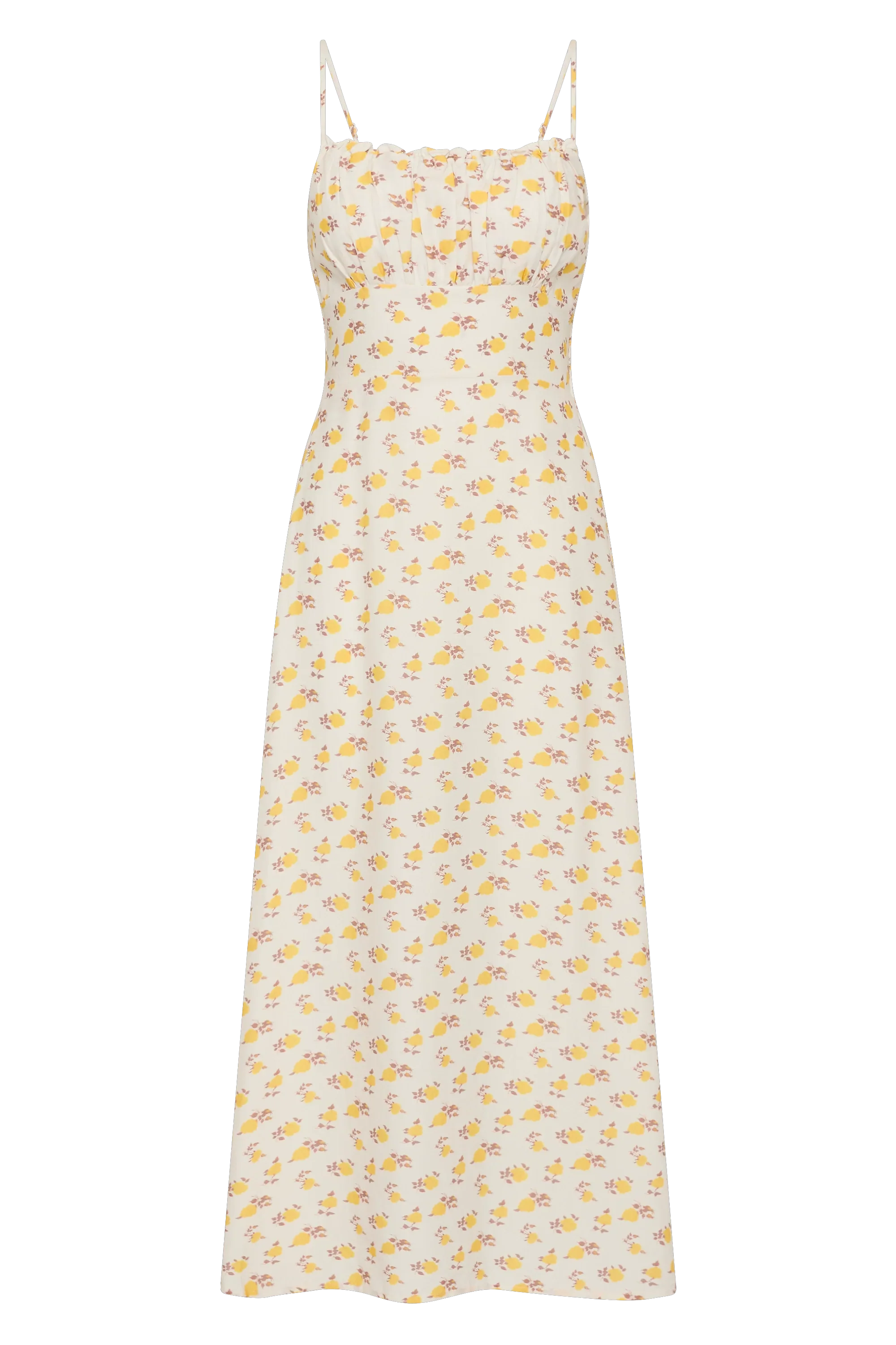 Phaedra Midi Dress Hazy Rose Canary - Final Sale