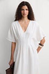 The Kimono Dress White