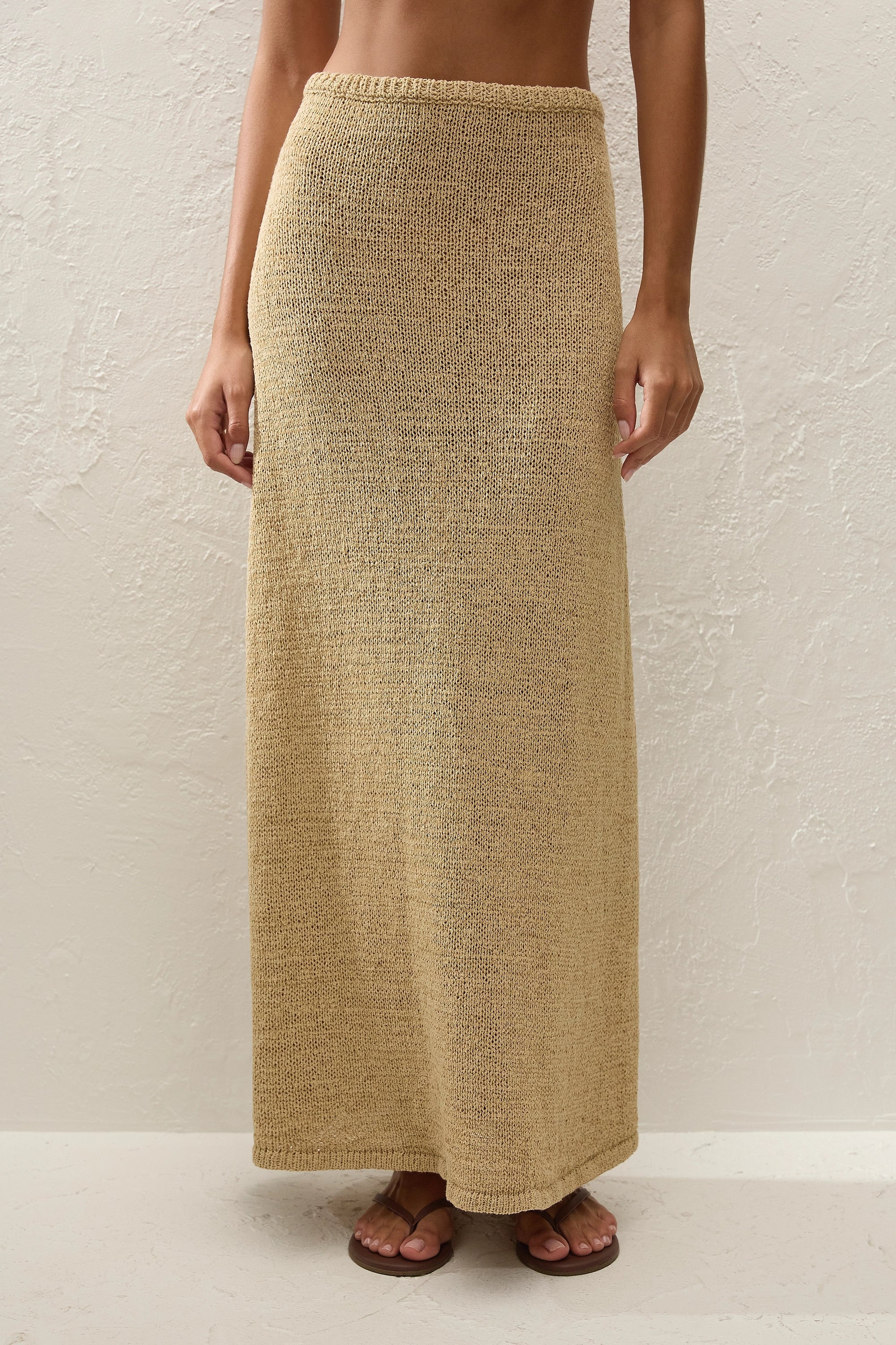 Micah Skirt Wheat - Final Sale