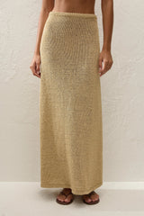 Micah Skirt Wheat - Final Sale