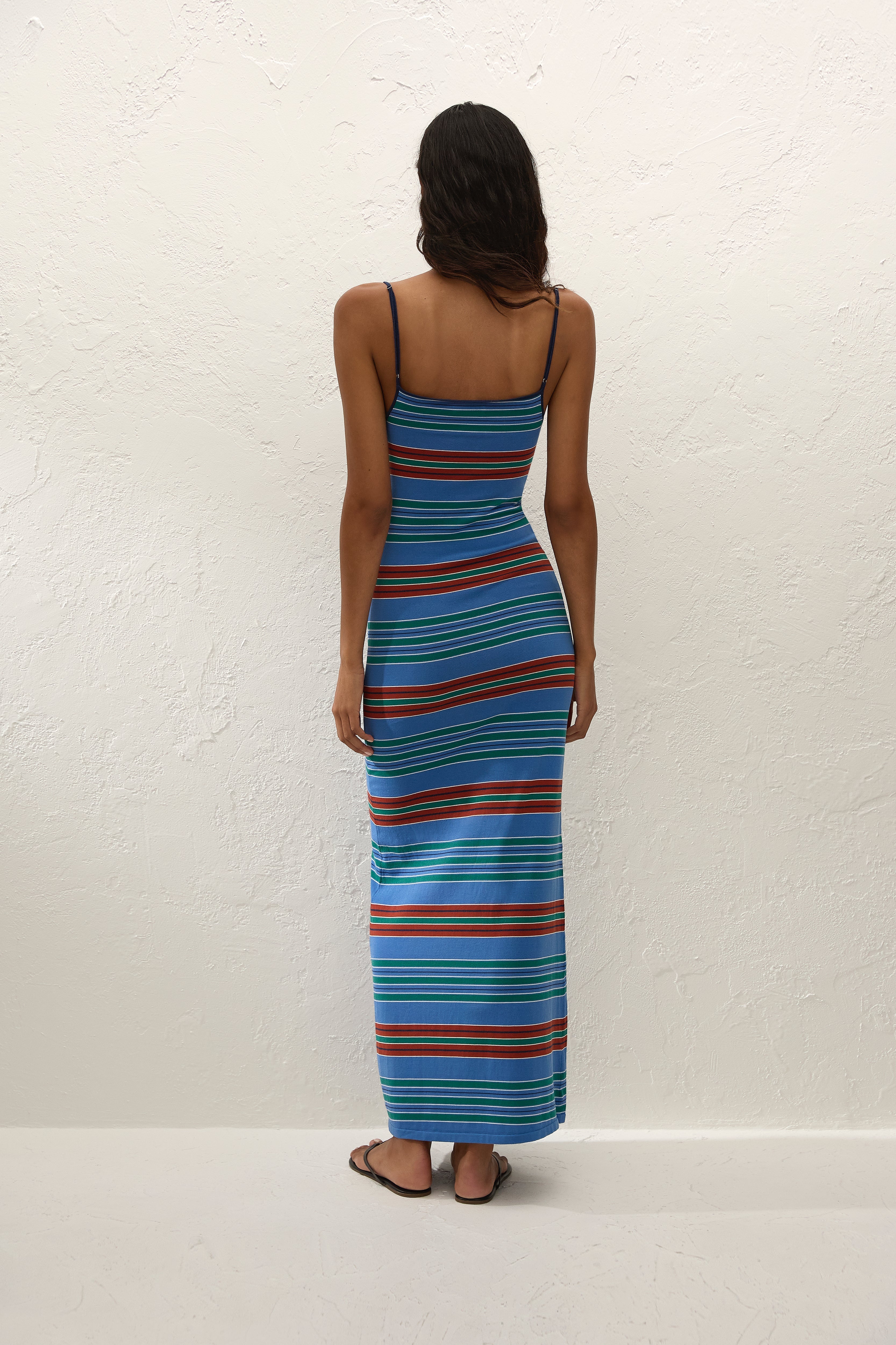 Lucy Maxi Dress Juan Stripe