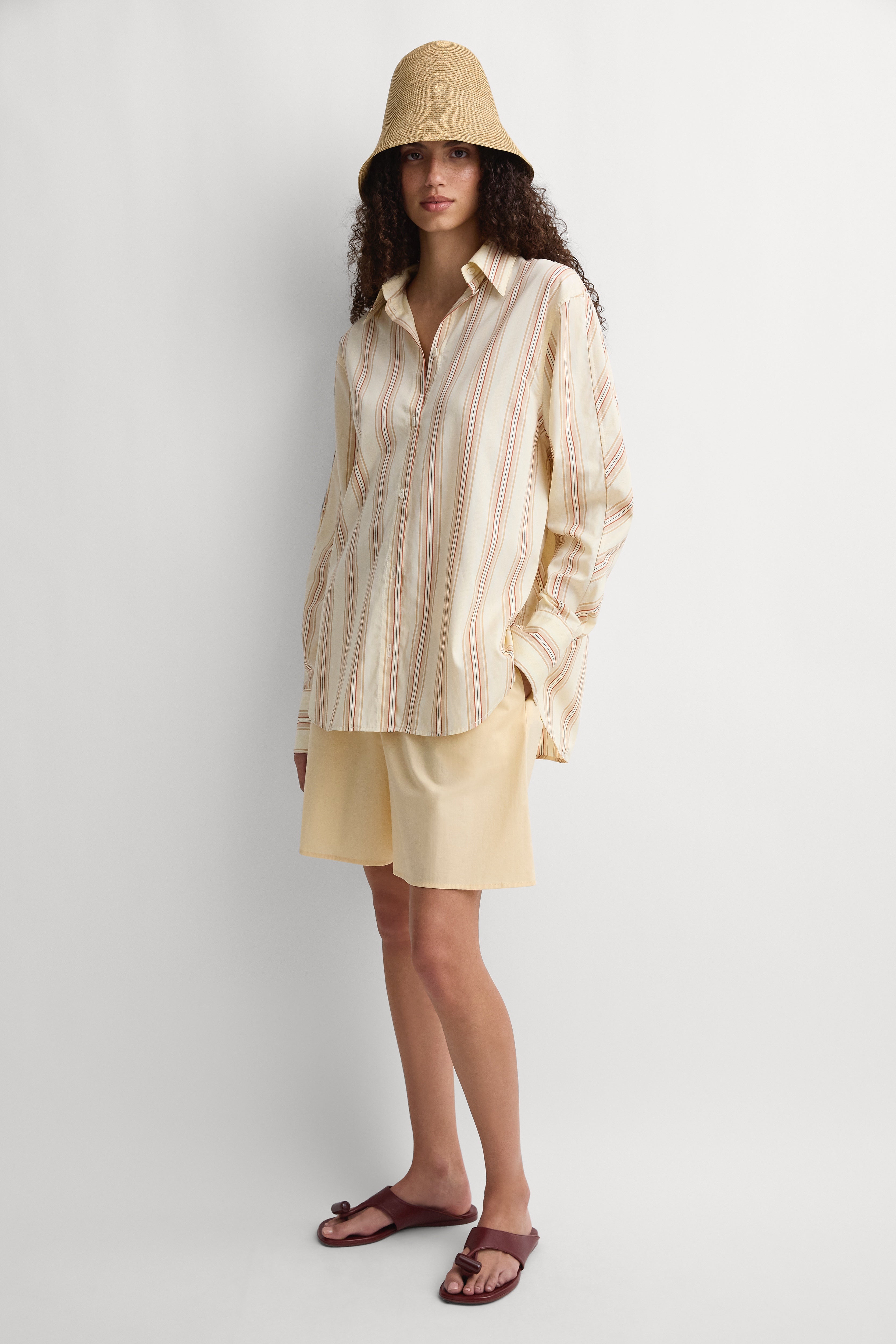 The Stripe Shirt Straw Stripe