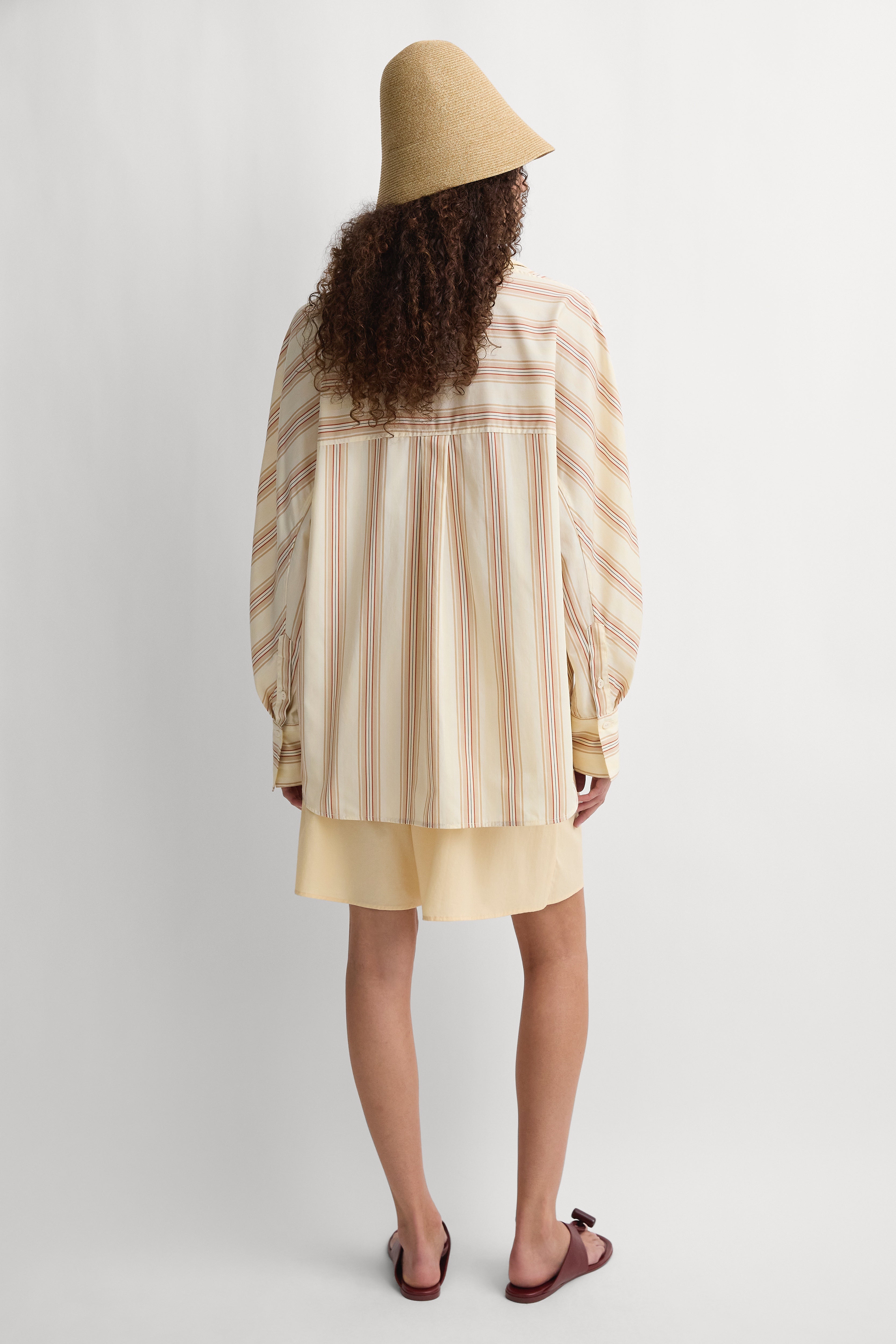 The Stripe Shirt Straw Stripe