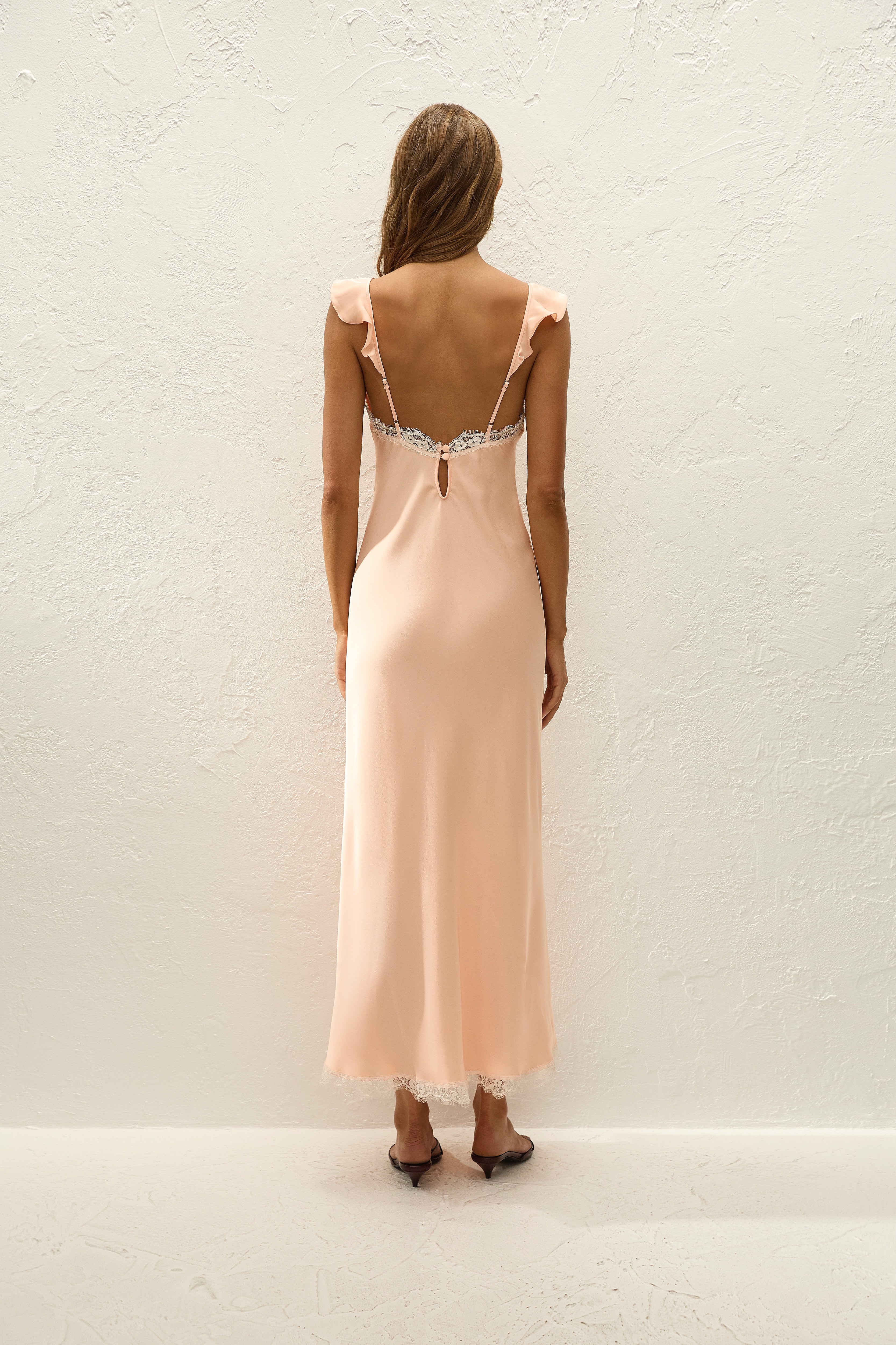 Sella Maxi Dress Vintage Pink