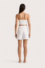 Antibes Strapless Top White - Final Sale