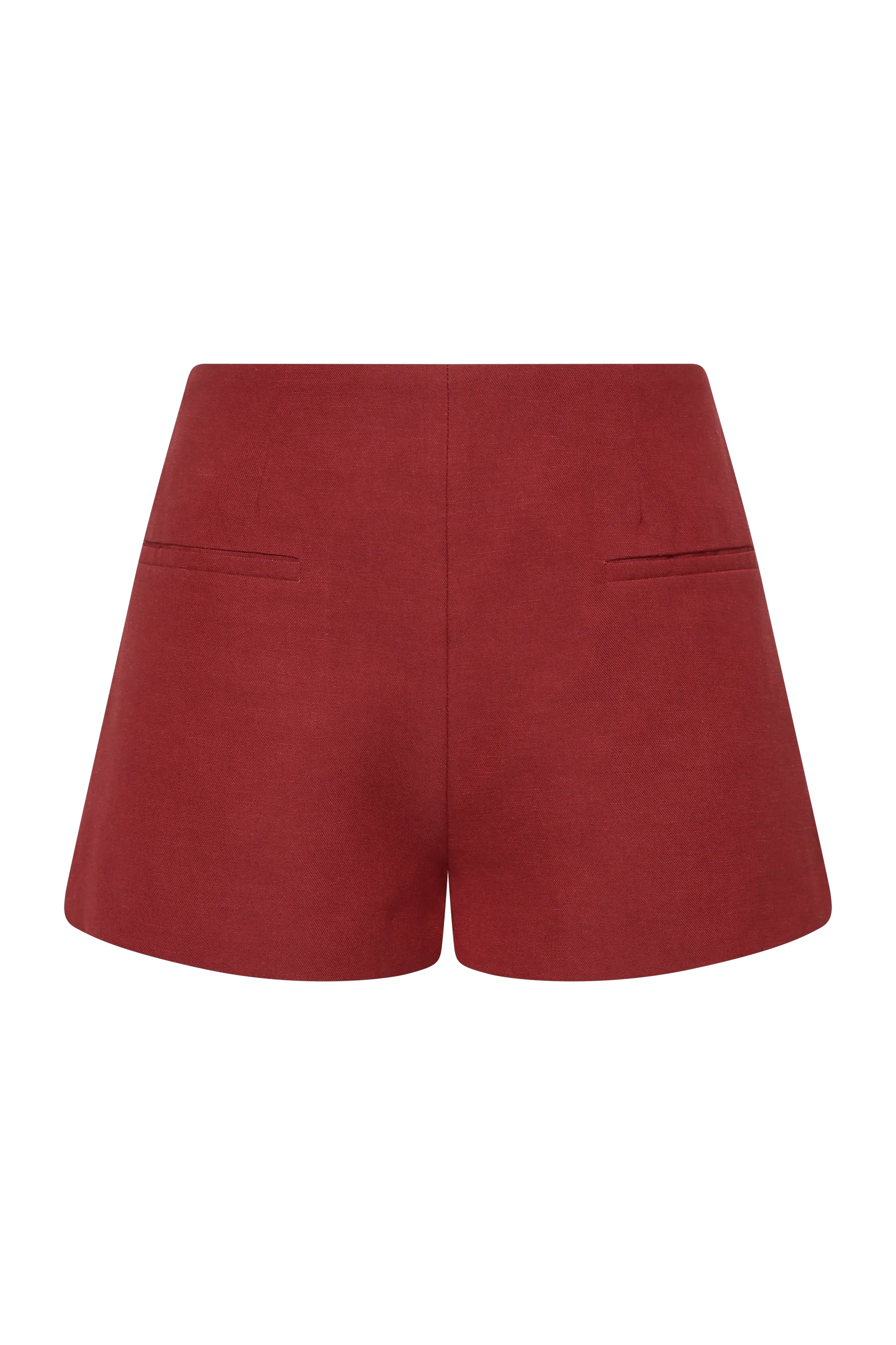Florine Mini Shorts Deep Red - Final Sale