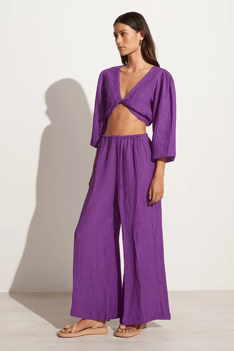 Palmera Top Violet - Final Sale
