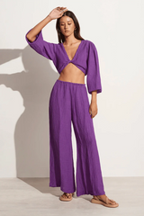 Palmera Top Violet - Final Sale