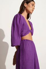 Palmera Top Violet - Final Sale