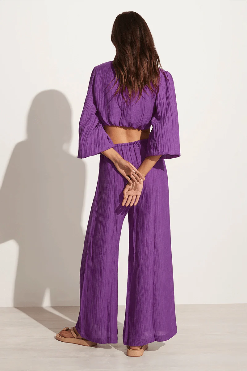 Palmera Top Violet - Final Sale