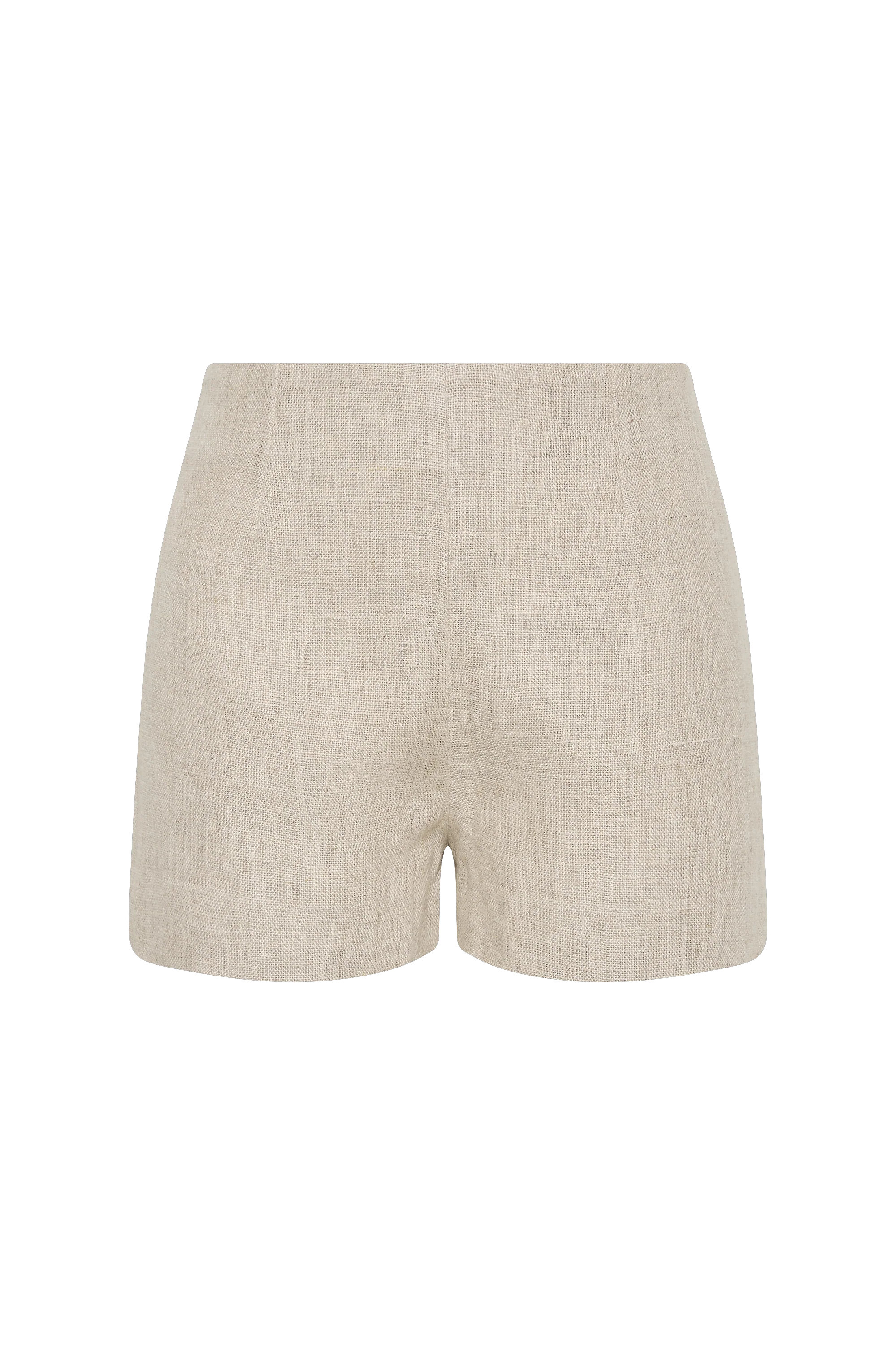 Lila Mini Short Oatmeal - Final Sale