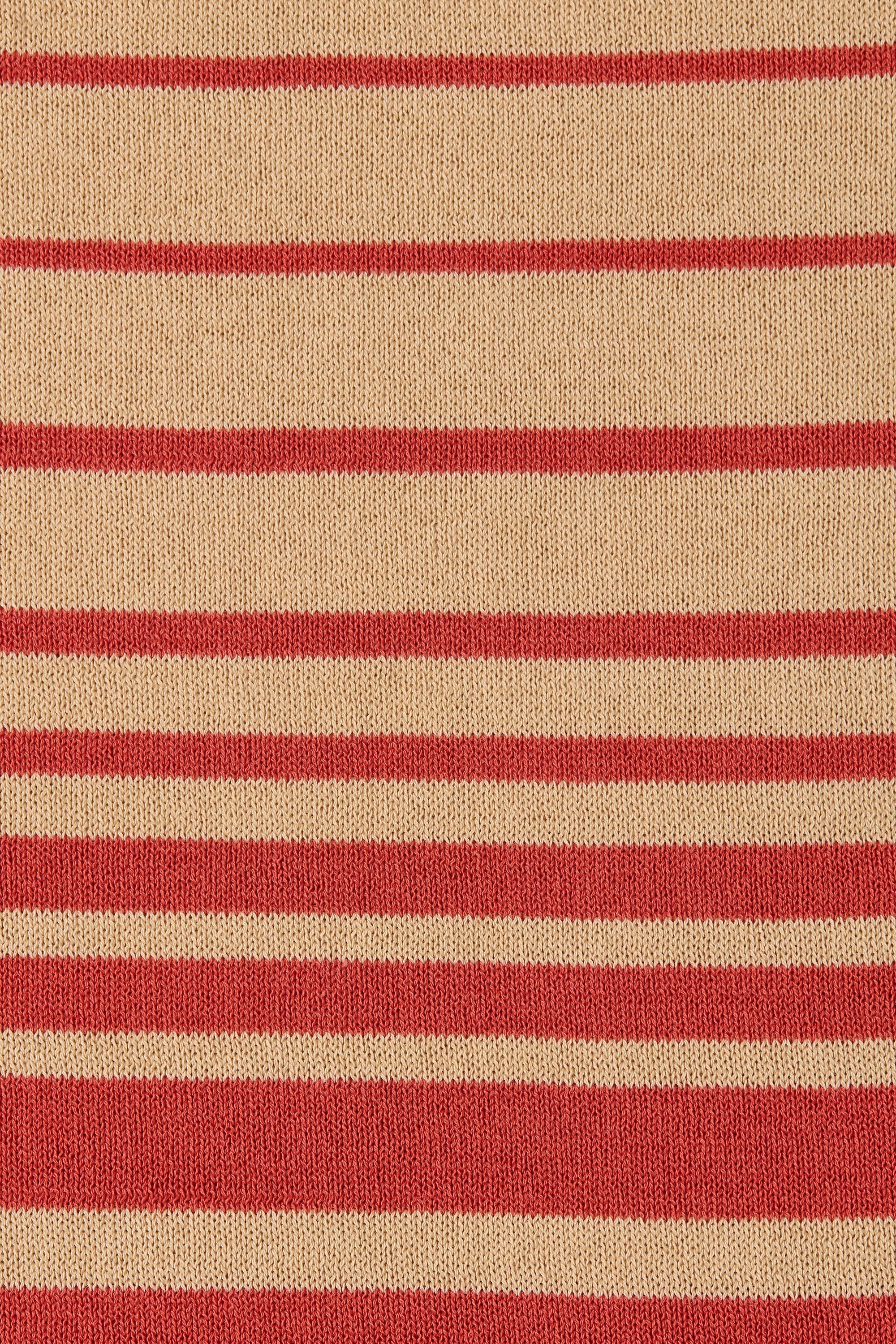Casia Top Accordion Stripe Amber Fawn - Final Sale