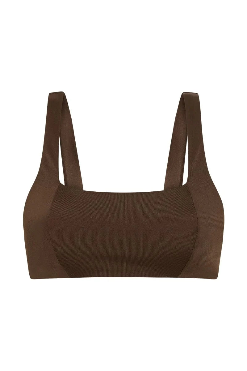 Zizi Bikini Top Coffee - Final Sale