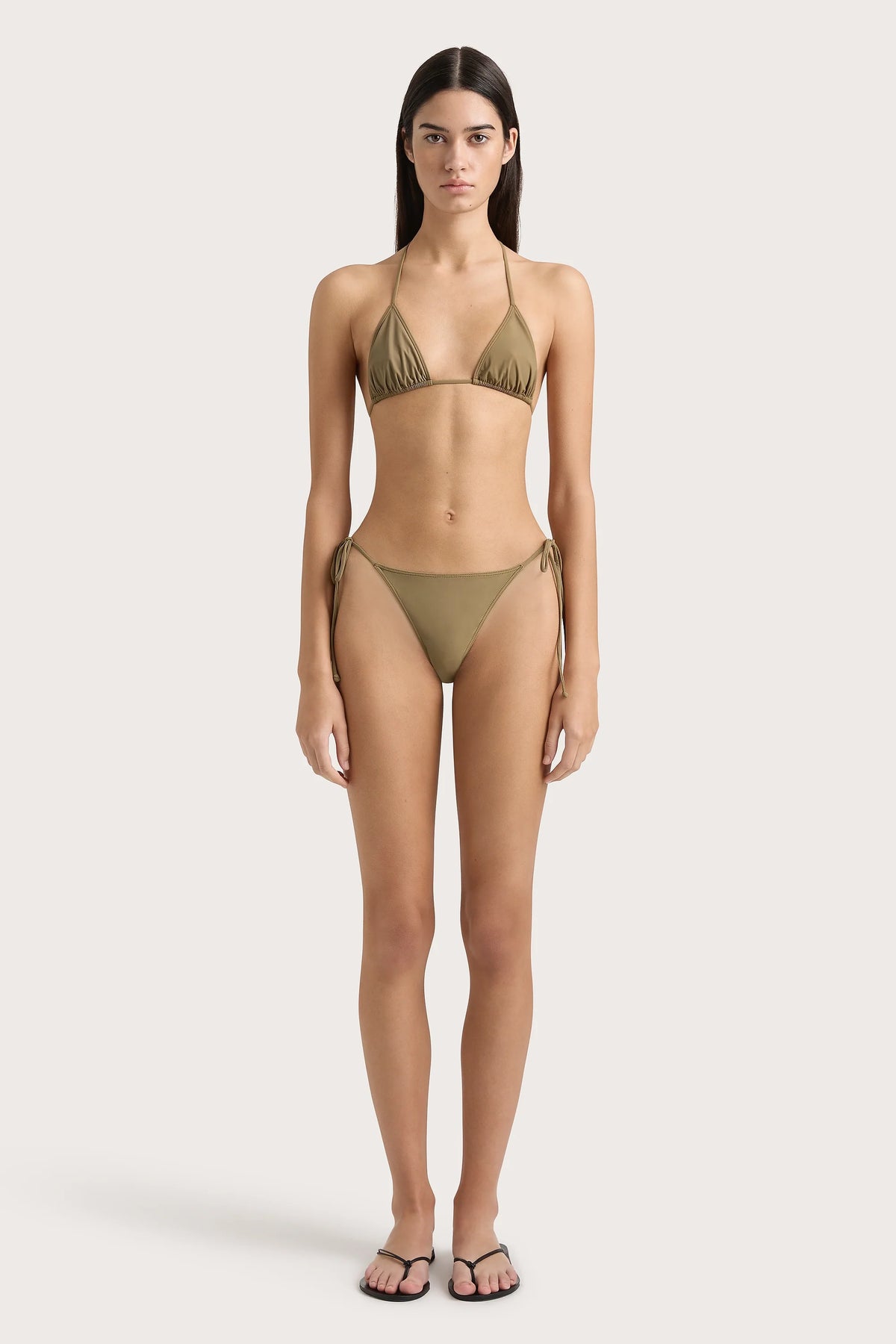 Leo Bikini Bottom Khaki - Final Sale